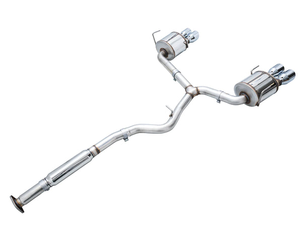 AWE Tuning Touring Edition Exhaust for 2022+ Subaru WRX w/Chrome Silver Tips