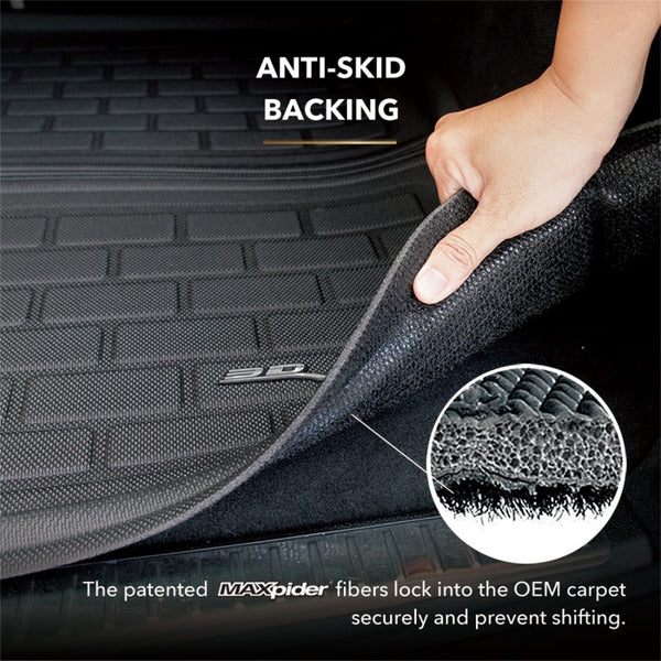 3D MAXpider 21-24 Tesla Model S Kagu Upper Cargo Liner - Black