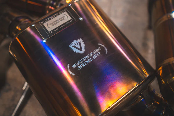 Valvetronic Designs Titanium Chevrolet Corvette C8 Valved Sport Exhaust System