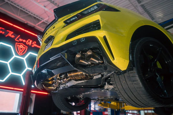 Valvetronic Designs Titanium Chevrolet Corvette C8 Valved Sport Exhaust System