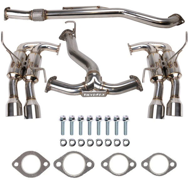 Invidia 2022+ Subaru WRX Gemini R400 with Stainless Steel Tips Catback Exhaust
