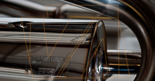 HKS SUPER TURBO MUFFLER CZ4A Mitsubishi Evolution X - FINAL EDITION