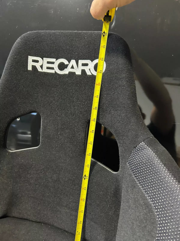 Recaro Profi XL Seat - Black Velour/Black Velour