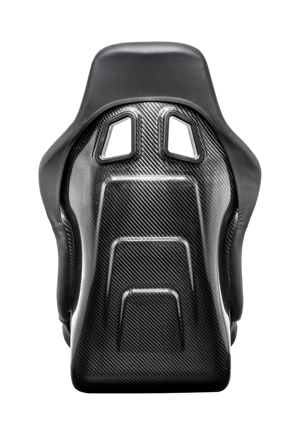Sparco QRT-C Performance Carbon Fiber Seat Black Leather and Alcantara