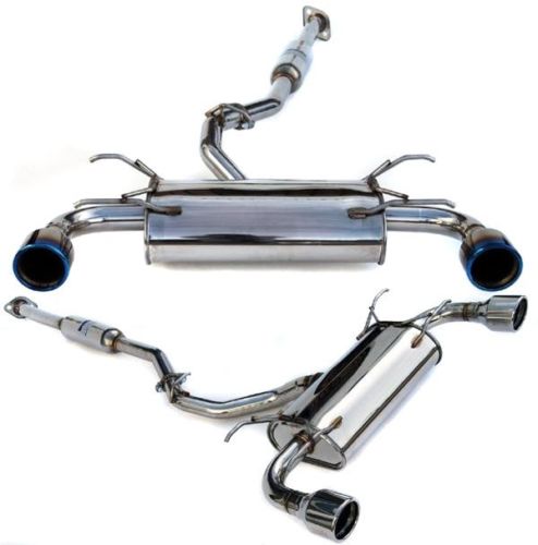 Invidia Q300 w/ Rolled Titanium Tips Catback Exhaust For 2013+ BRZ/FR-S/86