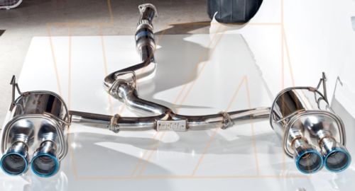 Invidia Q300 Titanium Quad Tip Catback Exhaust For 2011-2014 WRX/STI Sedan