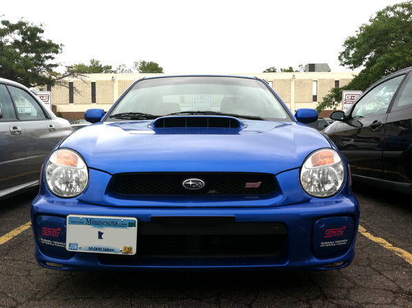 GrimmSpeed License Plate Relocation Kit For 2002-2007 WRX / 2004-2007 STI / 2005-2006 Saab 9-2X
