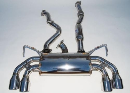 Invidia Q300 Stainless Quad Tip Catback Exhaust For 2011-2014 WRX Hatchback / 2008-2014 STI Hatchback