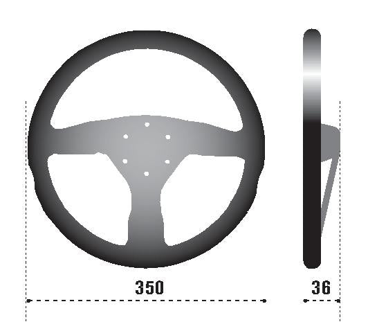 SPARCO Competition R 375 Steering Wheel