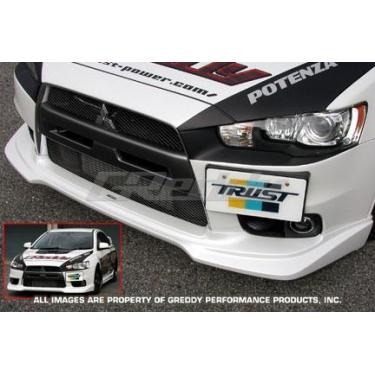 Greddy Urethane Front Lip Spoiler for 2008-2015 Mitsubishi Evolution X