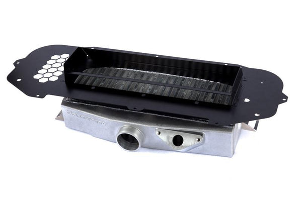 GrimmSpeed Top Mount Intercooler Splitter For 2002-2003 WRX (JDM STI Hood Scoop)