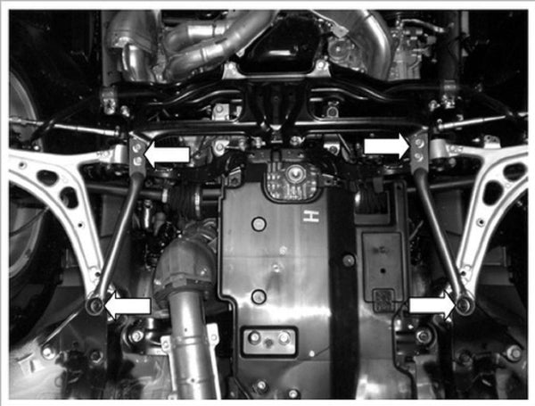 Cusco Front Lower Arm Bar Type 1 For 2008-2014 WRX/STI