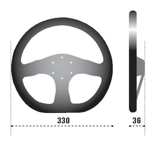 SPARCO Competition R 353 Steering Wheel