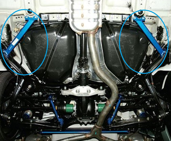 Cusco Power Brace Rear Lower For 2008-2014 WRX/STI