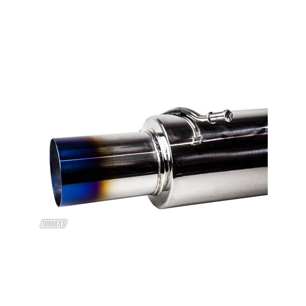 Turbo XS Titanium Rear Muffler Assembly for 2002-2007 WRX/STI