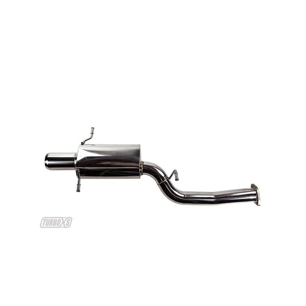 Turbo XS Rear Muffler Assembly for 2002-2007 WRX/STI