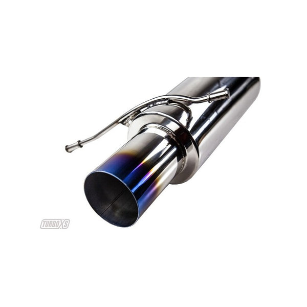 Turbo XS Titanium Rear Muffler Assembly for 2002-2007 WRX/STI