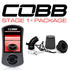 Cobb 06-07 Mazdaspeed6 Stage 1+ Power Package - Black