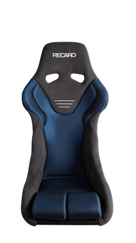 Recaro RS-G Motorsport Seat - Black Kamui/Blue Glass Mesh (4/5/6 Point Belt)