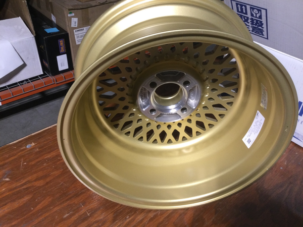 Enkei92 Classic Line 15x7 38mm Offset 4x100 Bolt Pattern Gold Wheel