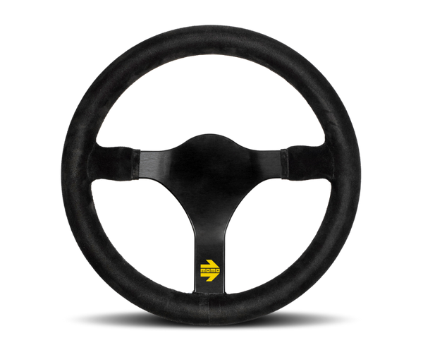 Momo MOD31 Steering Wheel 320 mm -  Black Suede/Black Spokes