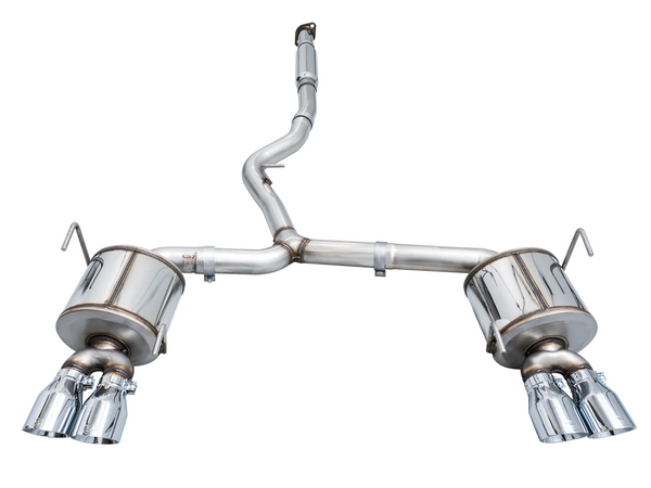 AWE Tuning Touring Edition Exhaust for 2022+ Subaru WRX w/Chrome Silver Tips