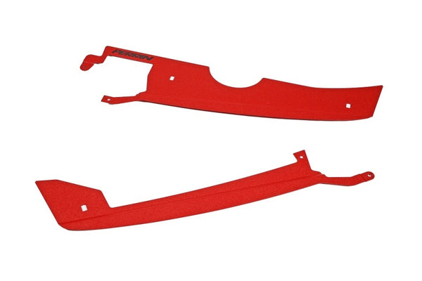 Perrin 22-23 Subaru WRX Radiator Shroud - Red Wrinkle