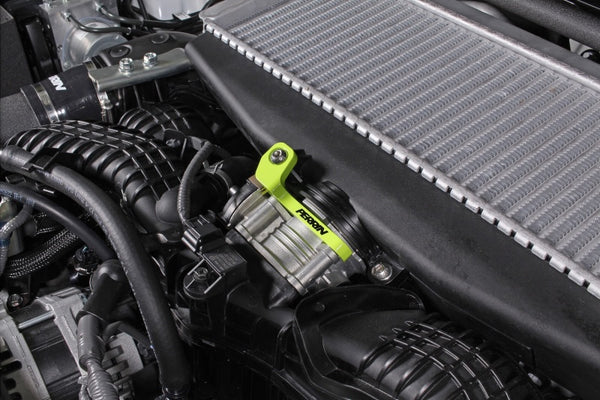 Perrin 2022+ Subaru WRX/19-23 Ascent/Legacy/Outback Top Mount Intercooler Bracket - Neon Yellow