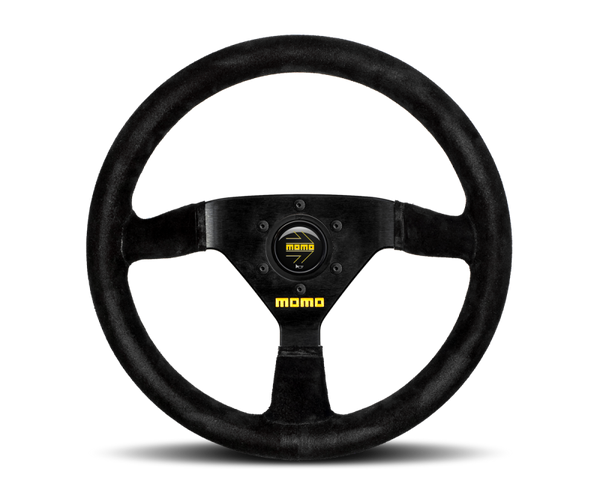 Momo MOD69 Steering Wheel 350 mm -  Black Suede/Black Spokes