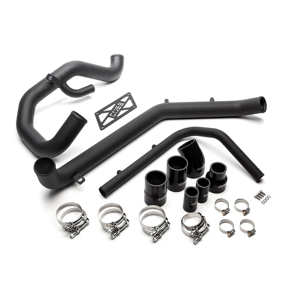 Cobb Evo X Stealth Black Intercooler Hard Pipe Kit Upper and Lower