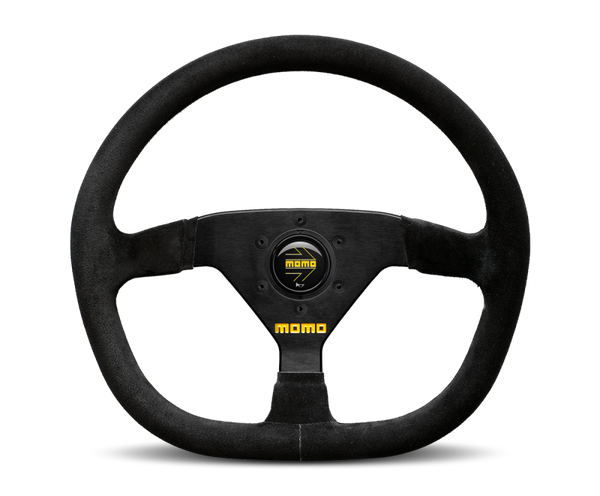 Momo MOD88 Steering Wheel 320 mm -  Black Suede/Black Spokes