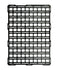 BuiltRight Industries 16in x 23.5in Tech Plate Steel Mounting Panel - Black