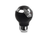 Momo GTR2 Shift Knob - Black Leather, Chrome Insert