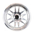 Cosmis Racing XT-206R Hyper Silver Wheel 17X8 5X114.3 +30MM Offset