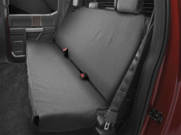 WeatherTech 59.75in W x 19in Depth x 25in H Seat Protector Black Rear Seat Protector