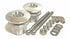 Quik-Latch QL-38 Series Lockable Polished Hood Pin Kit QL-38L-LP/P