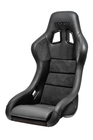 Sparco QRT-C Performance Carbon Fiber Seat Black Leather and Alcantara