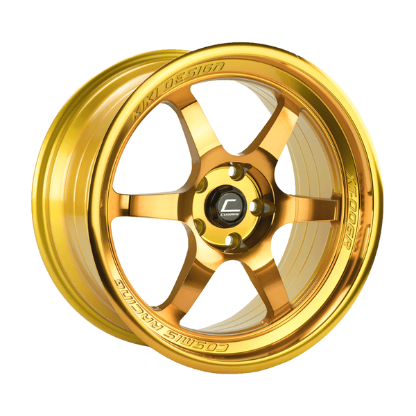 Cosmis Racing XT-006R Hyper Gold Wheel 18X9 5X114.3 +30MM Offset