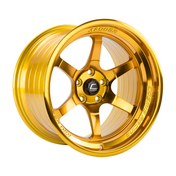 Cosmis Racing XT-006R Hyper Gold Wheel 18X9.5 5X114.3 +10MM Offset