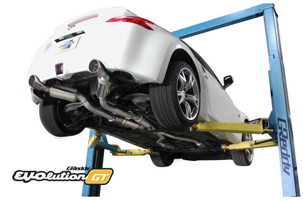 GReddy EVOlution GT Dual Muffler Cat-Back Exhaust for Nissan 370Z