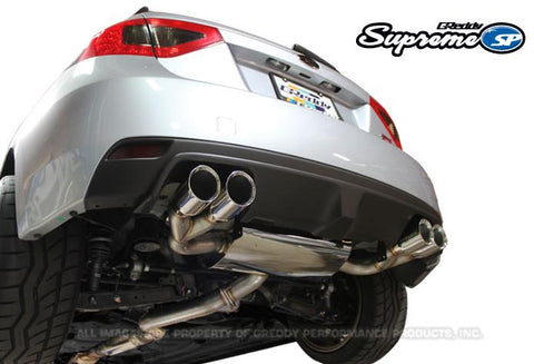 GReddy Supreme SP Catback Exhaust System for 2009-2014 STI Hatchback