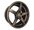 Stage Wheels Monroe 17x9 +12mm 5x114.3 CB: 73.1 Color: Matte Bronze