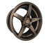 Stage Wheels Monroe 17x8.5 +30mm 5x100 CB: 73.1 Color: Matte Bronze