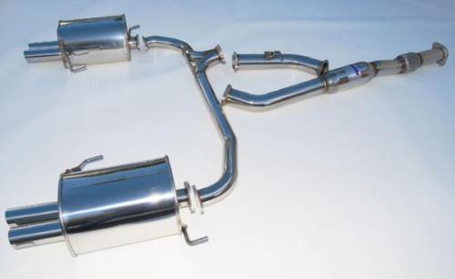 Invidia Q300 Stainless Quad Tip Catback Exhaust For 2005-2009 Legacy GT
