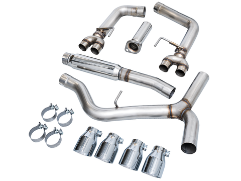 AWE Tuning Track Edition Exhaust for 2022+ Subaru WRX w/ Chrome Silver Tips