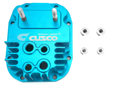Cusco Increased Capacity Rear Differential Cover Blue For Subaru R180