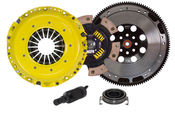 ACT Xtreme Race Sprung 6 Pad Clutch Kit w/ Flywheel for  2006-2014, 2015+ WRX