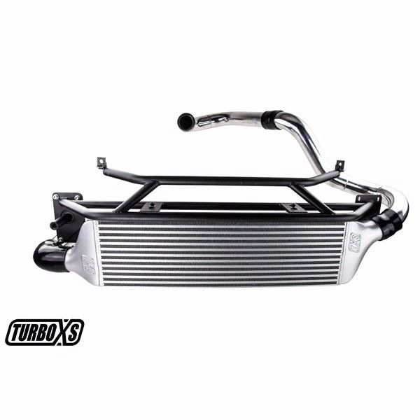Turbo XS Front Mount Intercooler Kit for 2015+ WRX w/ Polished Piping