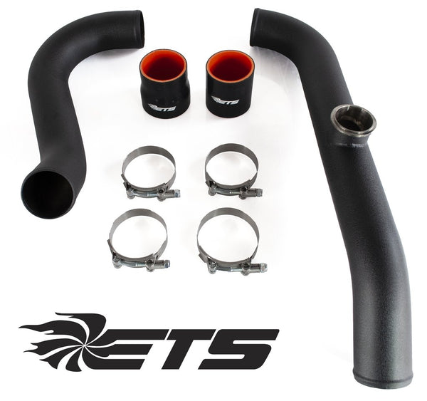ETS 2.5" Stock Route Upper Intercooler Piping for 2003-2006 Evo 8/9