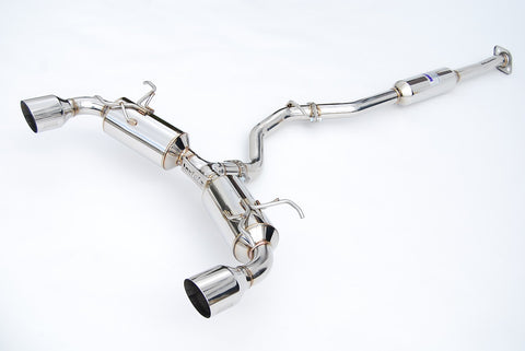 Invidia N2 Dual Stainless Steel Tip Catback Exhaust For 2013+ BRZ/FR-S/86
